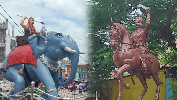 महोबा में स्थापित आल्हा ऊदल की प्रतिमा