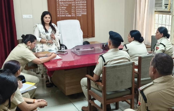 सोनीपत:  महिला थाना सोनीपत में एक बैठक आयोजित