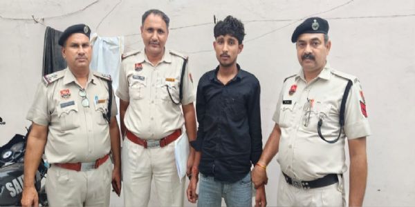 पानीपत पुलिस ने किया चोर को गिरफ़्तार