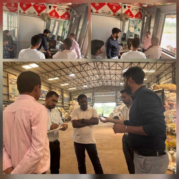 सुंदरगढ़ ओडीशा की टीम ने कचरा प्रसंस्करण सेंटर  का किया अध्ययन भ्रमण