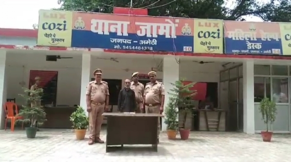 हत्यारा पति दादू पुलिस की गिरफ्त में