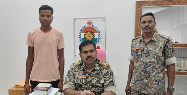 सुकमा: जगरगुण्डा थाना क्षेत्रान्तर्गत से पुलिस ने एक नक्सली को किया गिरफ्तार