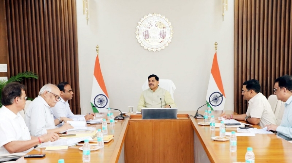 हलधर महोत्सव एवं लीला पुरुषोत्तम का प्रकटोत्सव के संबंध में आवश्यक तैयारियों की समीक्षा
