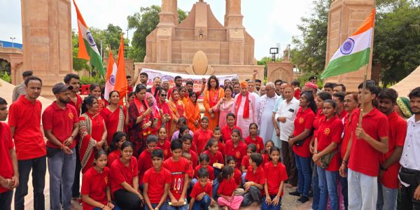 राष्ट्रीय रक्षा बंधन यात्रा का शुभारंभ