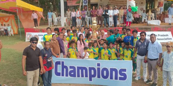 असम को 3-0 से हराकर जूनियर नेशनल राष्ट्रीय फुटबाल चैंपियनशिप पर यूपी का कब्जा