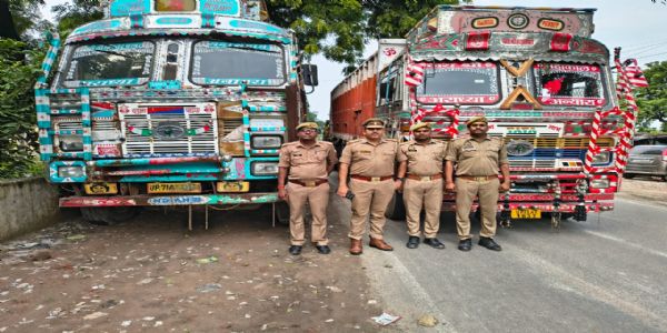 पुलिस की बड़ी कार्रवाई: अवैध खनन से अर्जित 36.75 लाख रुपये की सम्पत्ति कुर्क