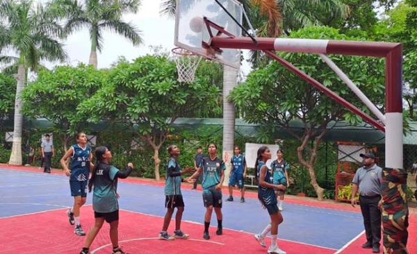 बास्केट बाल में बालिका वर्ग