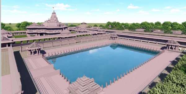 मां सीता के भव्य मंदिर का डिजाइन