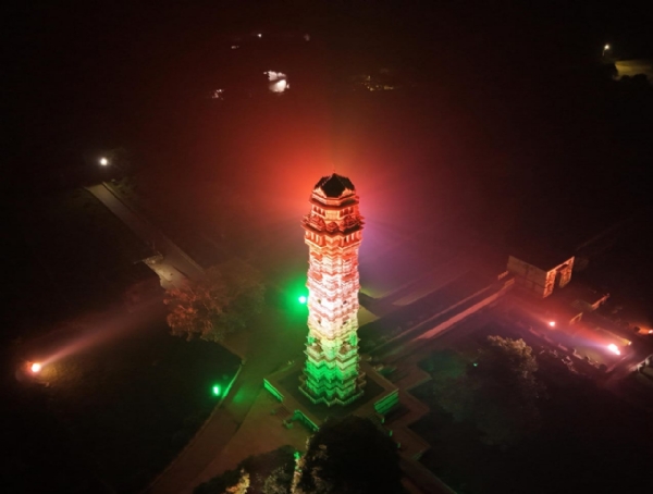 चित्तौड़गढ़ विजय स्तंभ।