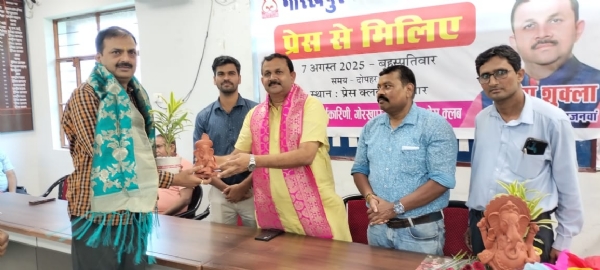 प्रेस से मिलिए’ में बोले विधायक, सीएम के विजन से रोल मॉडल बन रहा सहजनवा विधानसभा क्षेत्र*