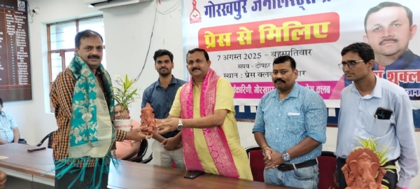 प्रेस से मिलिए’ में बोले विधायक, सीएम के विजन से रोल मॉडल बन रहा सहजनवा विधानसभा क्षेत्र*