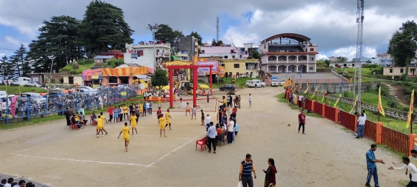 नाश्ता मुक्ति अभियान के तहत आयोजित खेल प्रतियोगिता