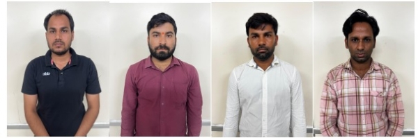 विभिन्न भर्ती परीक्षाओं में डमी अभ्यर्थी बैठाकर परीक्षा पास कराने में वांछित  इनामी अपराधी सहित शरण देने वाले गिरफ्तार
