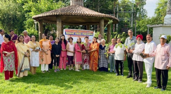भारत विकास परिषद बहू शाखा ने मनाया स्थापना दिवस और वन महोत्सव