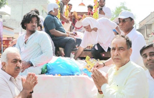 सोनीपत: दिवंगत जैन संत गच्छाधिपति सेठ प्रकाश चंद महाराज को श्रद्धाजंलि  हुए बडौली