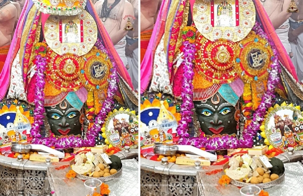 बाबा महाकाल को अर्पित  राखी