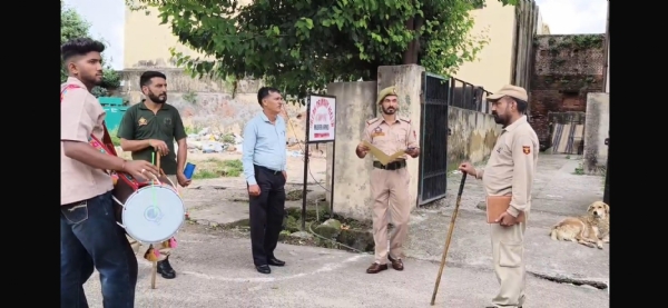 illawar police took action for proclamation against the absconding accused under section 87 of CrPC