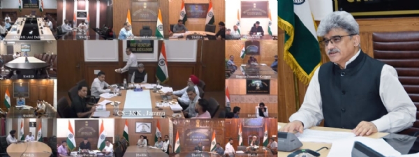 मुख्य सचिव ने तहसील स्तर पर ई-ऑफिस के कार्यान्वयन की तैयारियों का किया आकलन