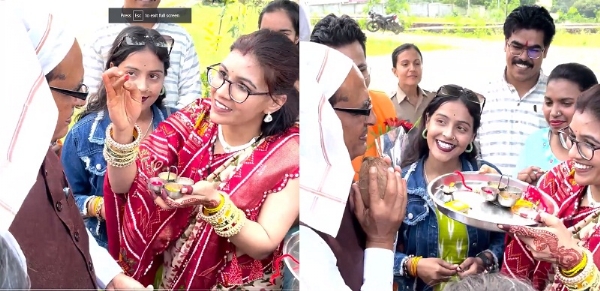 शिवराज ने भोपाल में मनाया रक्षाबंधन