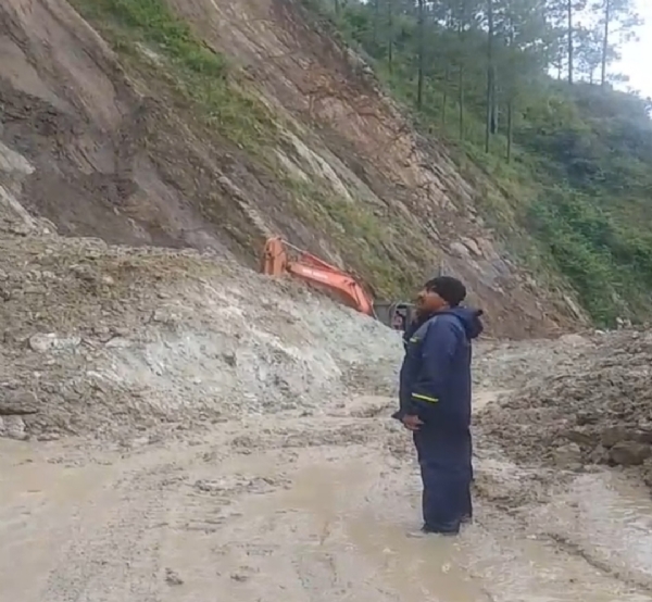 मालवा आने से बंद  राष्ट्रीय राजमार्ग