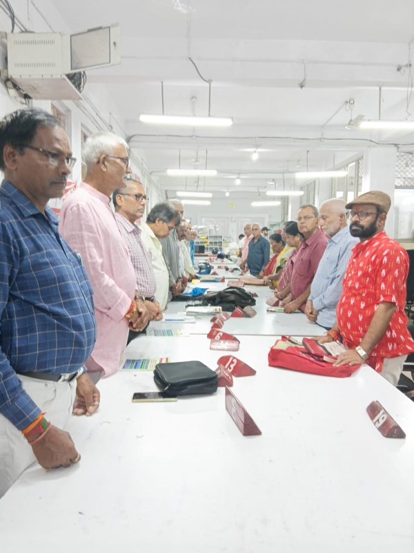 बैठक में शामिल एसोसिएशन के सदस्यगण