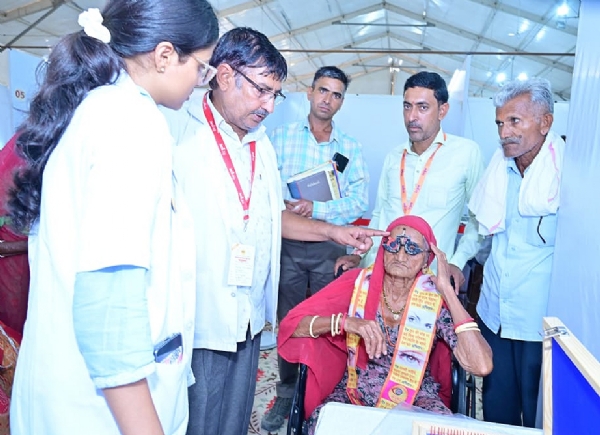 मरू प्रदेश की बहुरंगी संस्कृति का संवाहक बना नेत्रकुम्भ महाजाँच शिविर