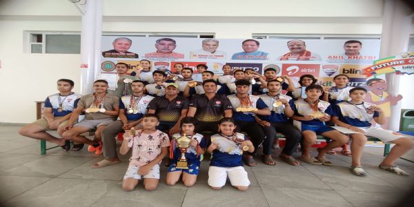 झज्जर : सीबीएसई नाॅर्थ जोन-2 तैराकी प्रतियोगिता में छाए चैंपियंस एक्वेटिक एकेडमी के तैराक