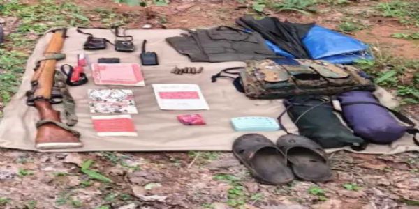 छत्तीसगढ़ के कांकेर में मुठभेड़, आठ लाख का इनामी नक्सली ढेर