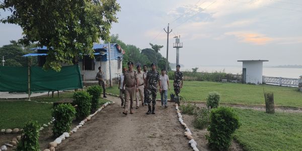 नेपाल के आवागमन के रास्ते पर कड़ी निगरानी रखी जा रही :पुलिस अधीक्षक बगहा