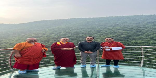 भूटान के गृह मंत्री ने राजगीर नेचर और जू सफारी का दौरा किया