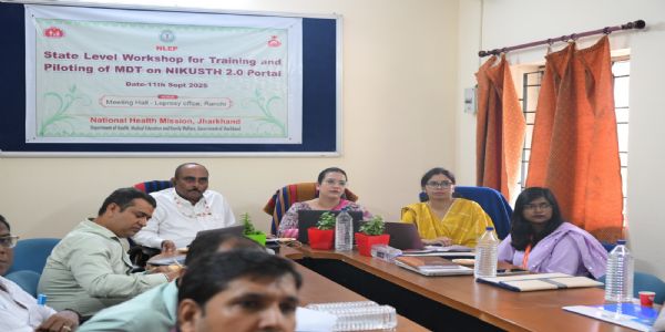 वर्ष 2027 तक झारखंड से कुष्ठ को जड़ से मिटाने का लक्ष्य : डॉ अनिल