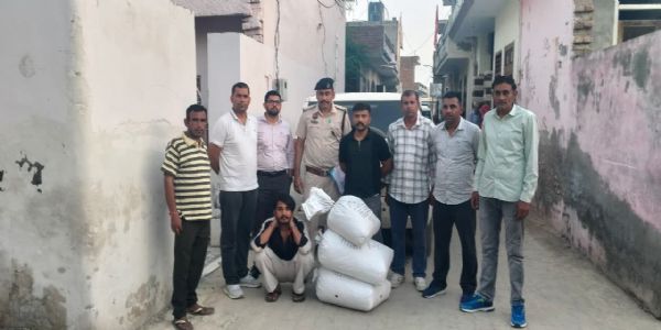सिरसा में पुलिस ने दो नशा तस्करों को पकड़ा, 25 किलो चूरापोस्त और 21 ग्राम हेरोइन बरामद