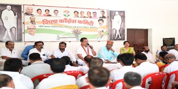 वोटर अधिकार यात्रा ने जिले के कांग्रसजनो में भरा नया जोश और उत्साह:गप्पू राय