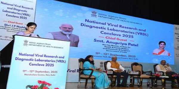 भारत एक सशक्त, आत्मनिर्भर और वैश्विक स्तर पर प्रासंगिक स्वास्थ्य अनुसंधान इकोसिस्टम बना रहाः अनुप्रिया पटेल