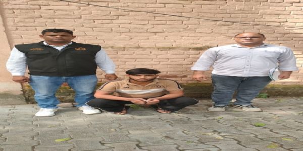 फरीदाबाद : छात्र को धमकाकर लाखों की वसूली का आरोपी गिरफ्तार