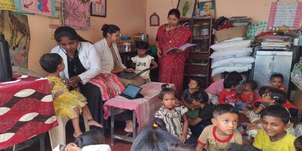 आंगनबाड़ी व स्कूलों में हृदय जांच जारी, 144 बच्चों का हुआ परीक्षण