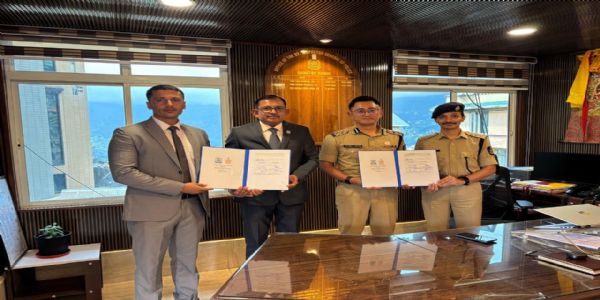 राष्ट्रीय रक्षा विवि ने सिक्किम पुलिस के साथ रणनीतिक समझौता ज्ञापन पर हस्ताक्षर किए