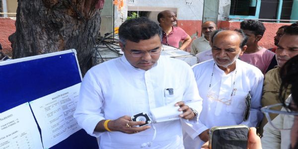 नई दिल्ली विधानसभा क्षेत्र में एक हजार सीसीटीवी कैमरे लगाने का कार्य शुरू