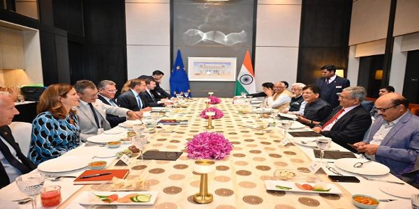 भारत और यूरोपीय संघ ने एफटीए वार्ता के शीघ्र समापन की प्रतिबद्धता दोहराई: गोयल