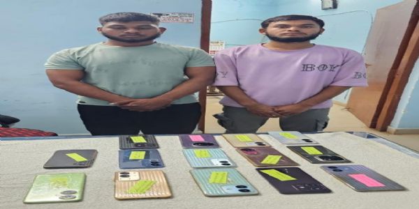 रायपुर : लाखों का मोबाइल पार, एक नाबालिग समेत तीन आरोप‍ित गिरफ्तार