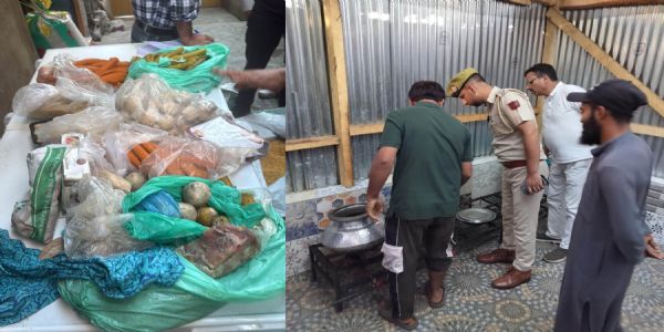 श्रीनगर पुलिस ने सड़े हुए मांस की बिक्री पर कार्रवाई शुरू की, छह प्राथमिकी दर्ज