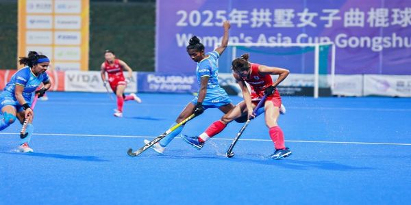 एशिया कप हॉकी 2025 : भारतीय महिला हॉकी टीम का जापान से मुकाबला 1-1 से ड्रॉ