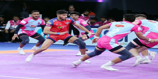 पीकेएल-12 : जयपुर पिंक पैंथर्स ने लहराया जीत का परचम