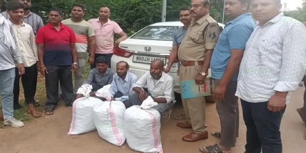 गरियाबंद : ओडिशा से गांजे की बड़ी खेप ला रहे तीन अंतरराज्यीय गांजा तस्कर गिरफ्तार
