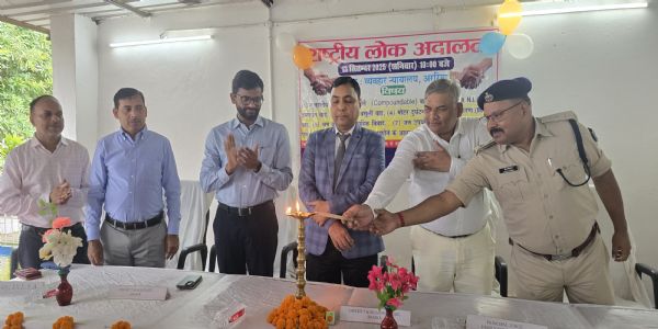 राष्ट्रीय लोक अदालत में 1625 मामलों का हुआ निष्पादन