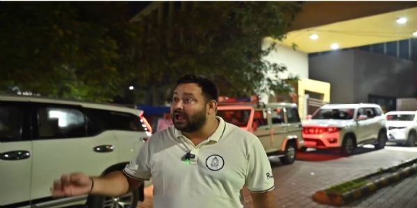 अचानक पूर्णिया जीएमसीएच पहुंचे तेजस्वी यादव