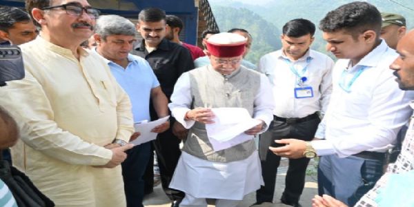 राज्यपाल ने चंबा के आपदा प्रभावित क्षेत्रों का किया दौरा