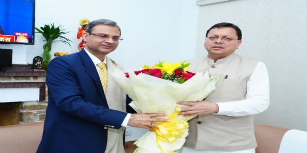 आरबीआई गवर्नर ने मुख्यमंत्री से की भेंट,बैंकिंग विस्तार व डिजिटल वित्तीय समावेशन पर की चर्चा