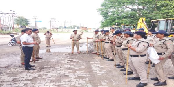 कुंभ मेला क्षेत्र लालजीवाल को किया गया अतिक्रमण मुक्त