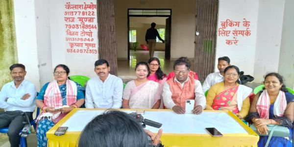कुर्मी के रेल रोको प्रदर्शन के विरोध में आ‍दि‍वासी संगठनों का धरना 20 को